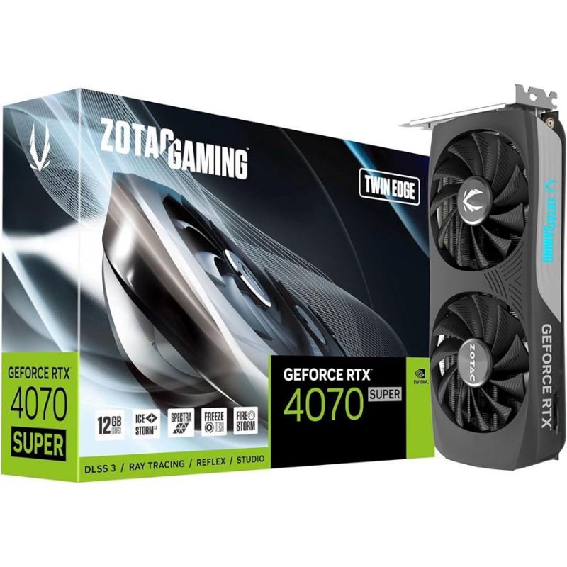 Picture of ZOTAC GAMING GeForce RTX 4070 SUPER Twin Edge OC 12GB GDDR6X